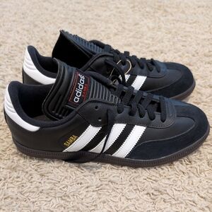 Adidas Samba Black and White Men's Shoes